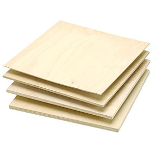 Scroll Saw Plywood Blanks- 1/4", 3/8", 1/2" thickness