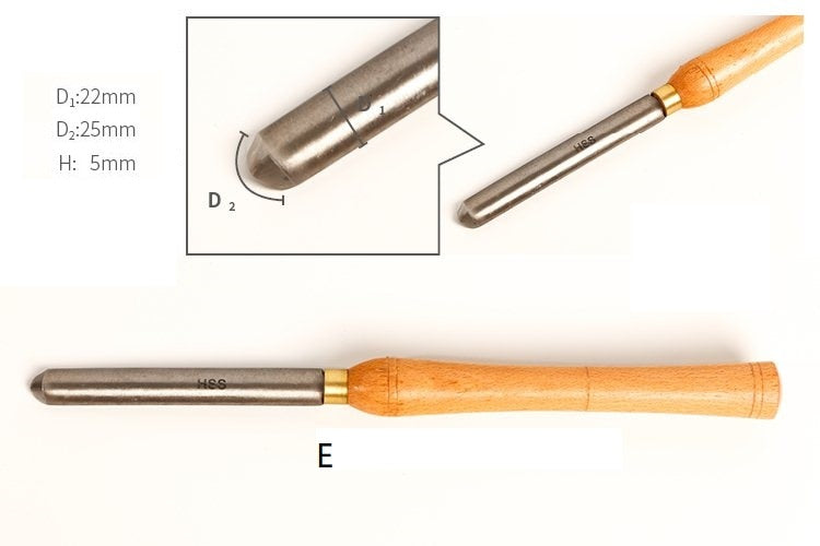 HSS Woodworking Chisels Turning Tool